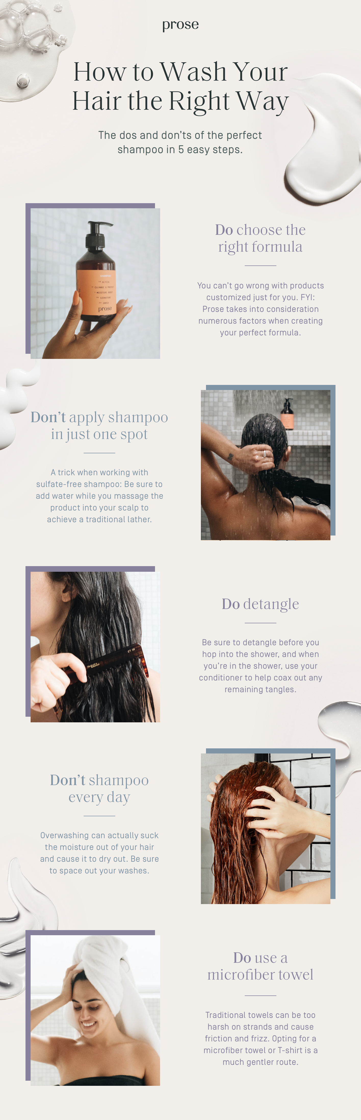 How to use on sale shampoo and conditioner