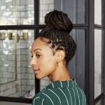 Protective hairstyle braids Prose social shoot