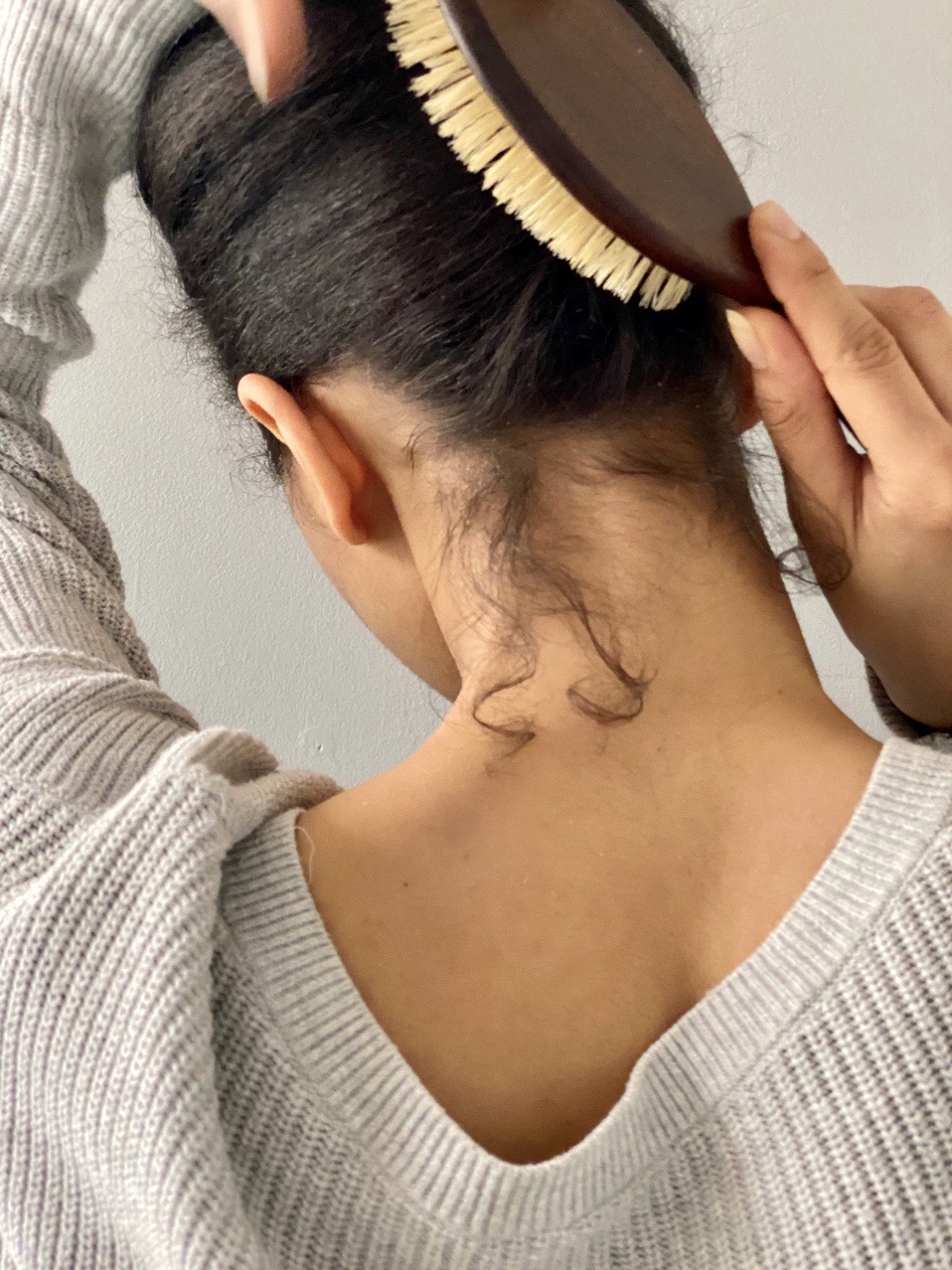 How to Use a Brush on Thick & Curly Hair Brush Coarse Hair