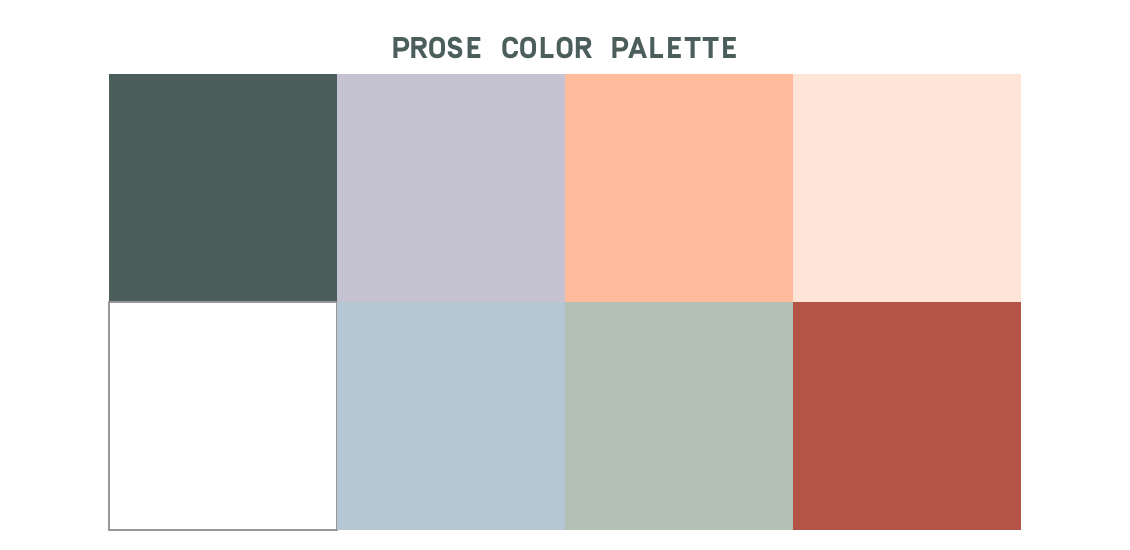 prose color palette