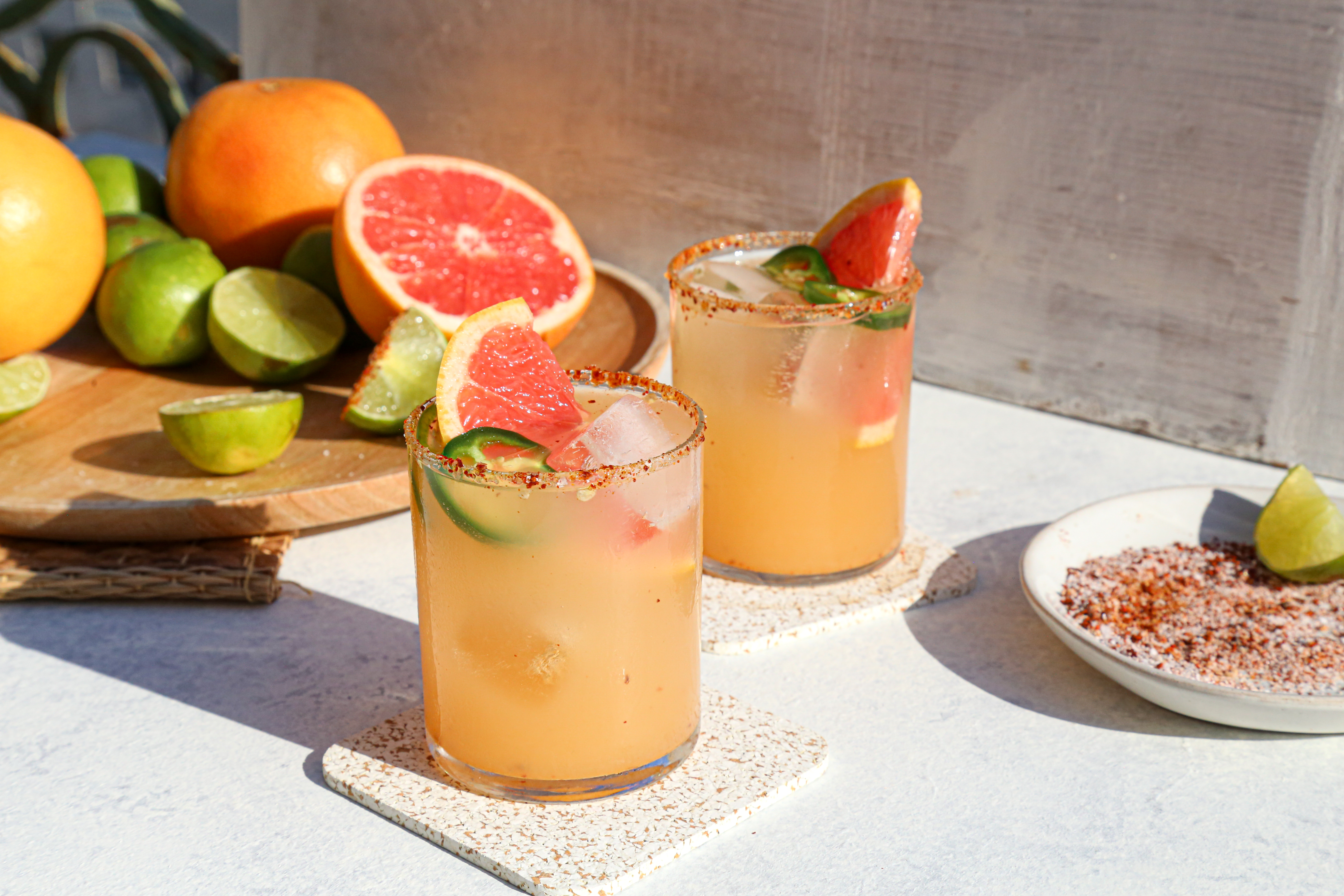 Spicy Paloma Cocktail