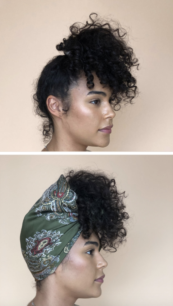 Enhanced Curls with a Low Taper